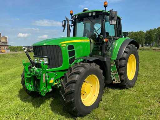 2009 John Deere 6830 MW2 Vierwielaangedreven landbouwtractor