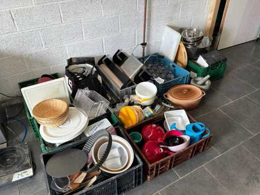 Partij keukenbenodigdheden