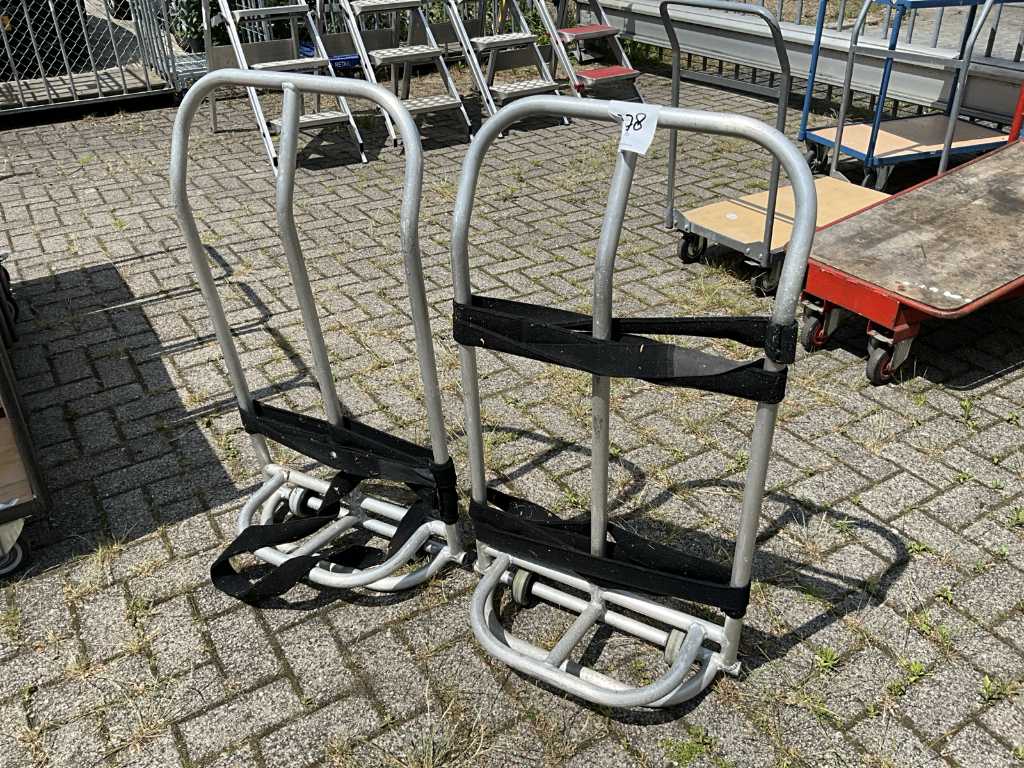 Aluminiowy wózek ręczny (2x)