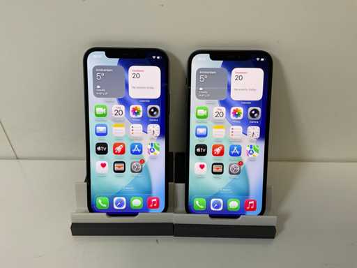 Apple iPhone 12 - 128GB - Black (2x)