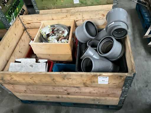 Batch of sanitary couplings