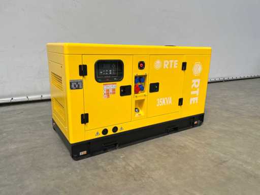 RTE - 2025 - 7310 - 35 KVA Noodstroomaggregaat 400V