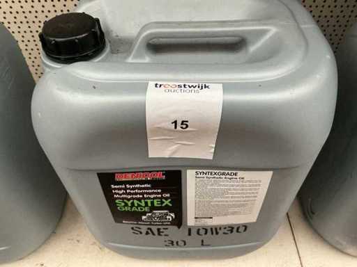 Denicol, SAE 10W30, Fassung 30 Liter Halbsynthetisches Motoröl