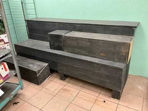 Różne meble sklepowe