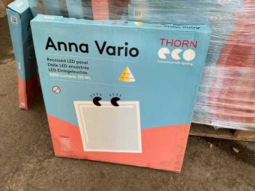Thorn Anna Vario Q596 3000 830/35/40 LED Panels (5x)