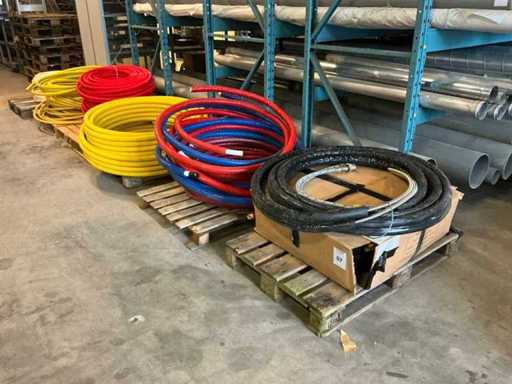 Various flexible central heating pipes