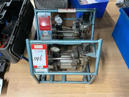 5-10 Bar Persluchtdruk verhoger (2x)