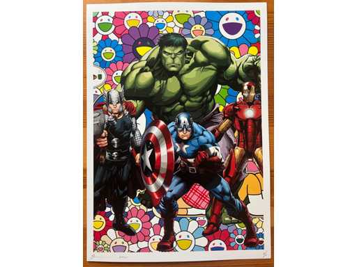 MORTE NYC: Murakami Avengers Marvel