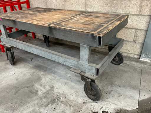 Mobiele werkbank 200x100x88cm