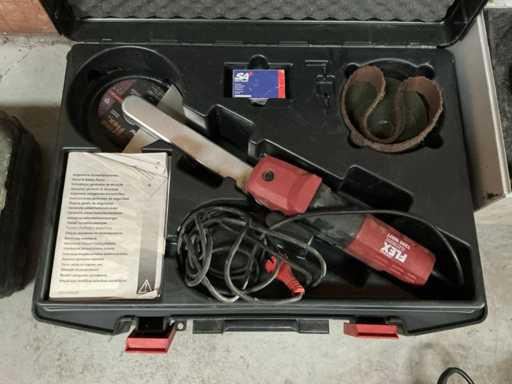 Flex lasnaad slijpmachine + Finetune polijstmachine