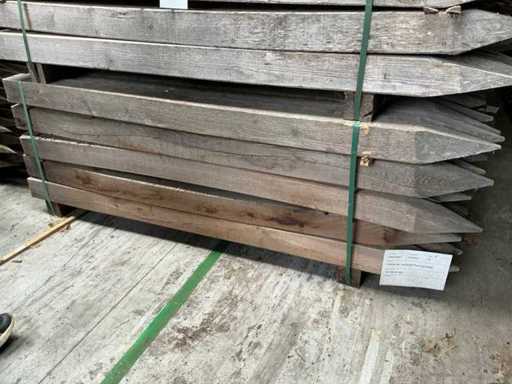 Gezaagde Robinia paal (90x)