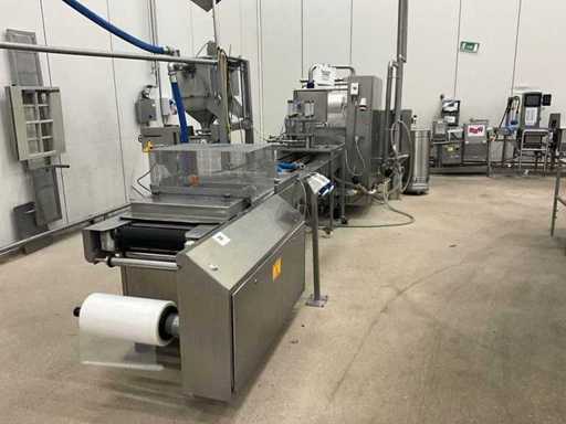 Fully automatic foil stainless steel bulk packaging line and accessories