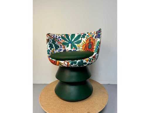 Design de salon de salon en PU design design vert (1x)