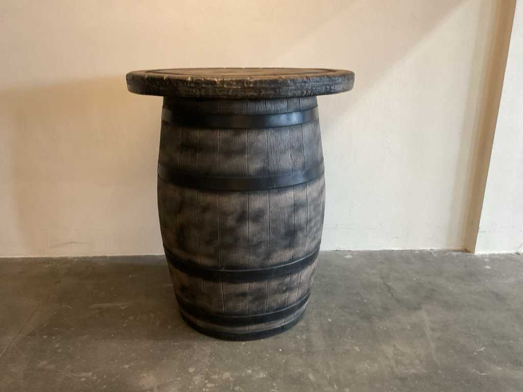 Barrel Bar Table - Barrel Look