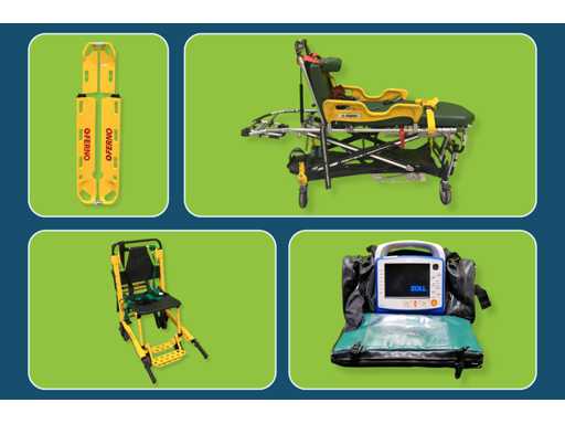 British Medical Auctions: 200+ Lots Ambulance Equipment