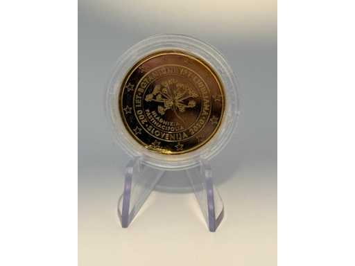 2 Euro Herdenkingsmunt Verguld Spanje 2013 El Escorial