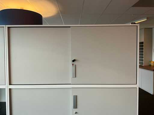Schuifdeurkast (laag) (3x)