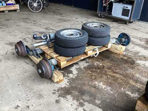 Knott As Tandem Aanhangwagen onderdelen en accessoires