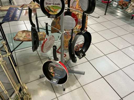 Gsw/Ssw Pannen (9x) en passende glazen deksels