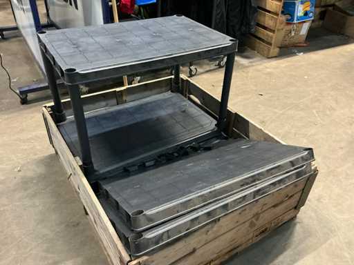 Tables de jardin détachables (5x)