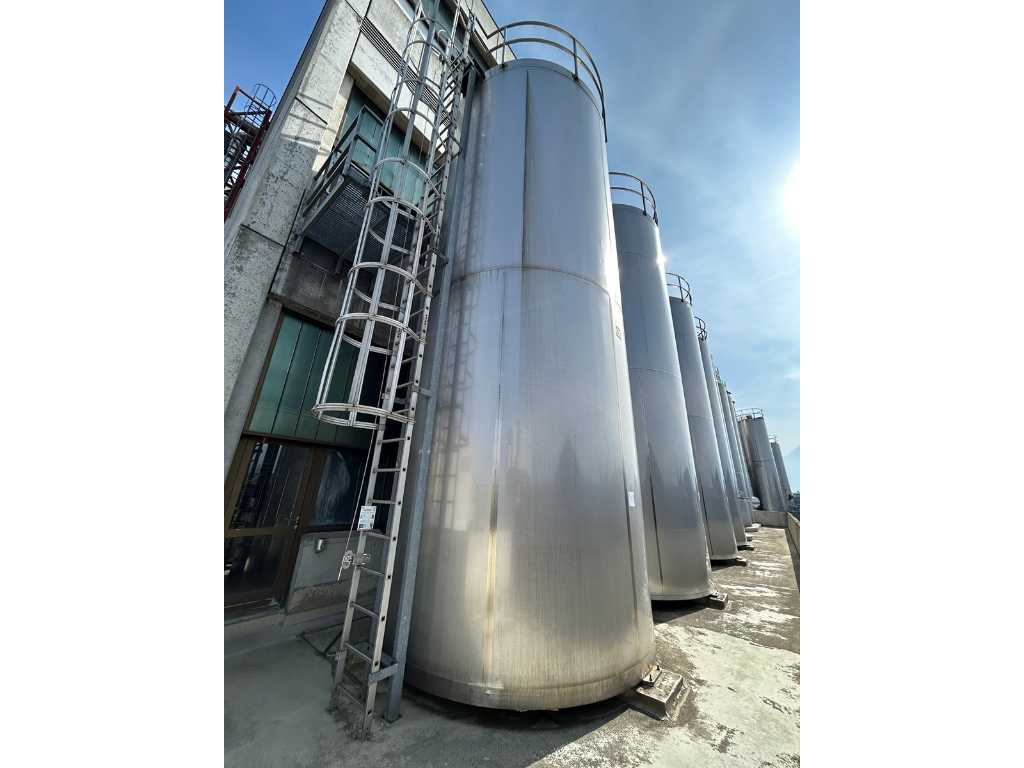 OH s/s isolierter vertikaler Lagertank (45.000L)