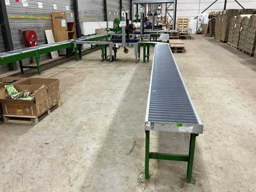 2021 YoungSunpack MH-FJ-1A dozensluitmachine met rollenbaan