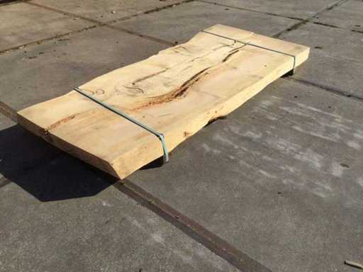 Tree trunk Table top Cedar 2570 x 970 x 120 mm