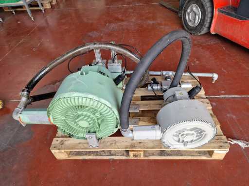 Pompe à vide SIEMENS ELMO-G 2BH1 (2x)