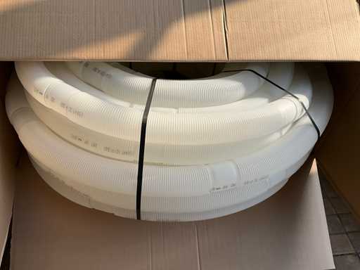 Ubbink Rolux PP Flex tuyau transparent Ø 80mm (2x)