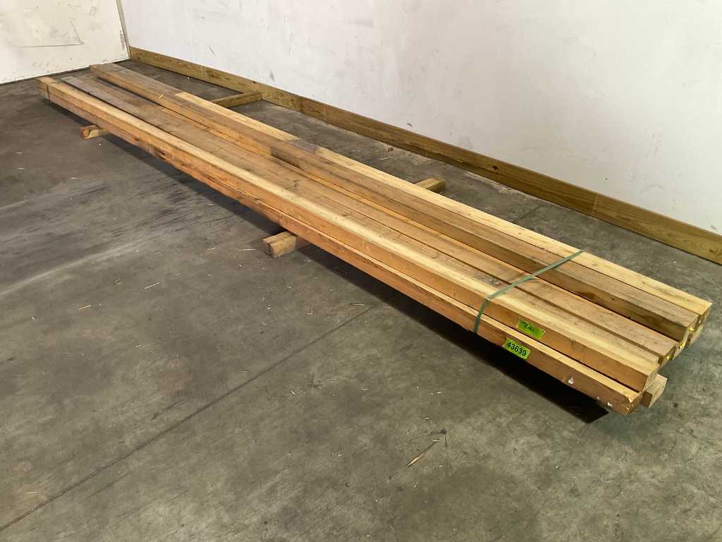 Spruce beam 510x10x6.5 cm (10x)