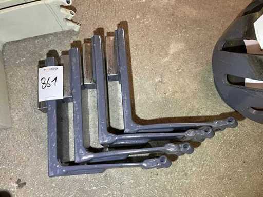 Segmenty frezowania wałów osadzone jak nowe