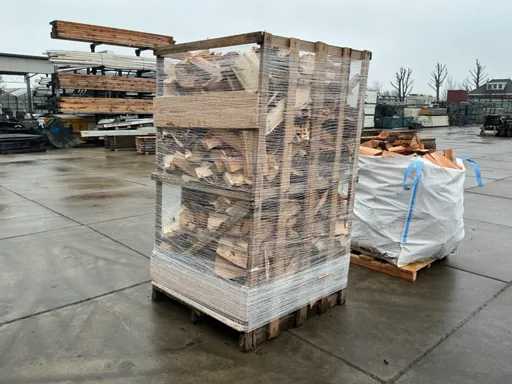 Caisse en bois fendu (1,80 m3)