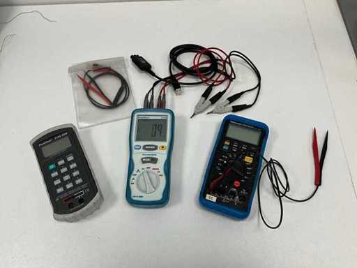 PEAK TECH / TEKTRONIX - Molti vari strumenti di misura elettrici (3x)