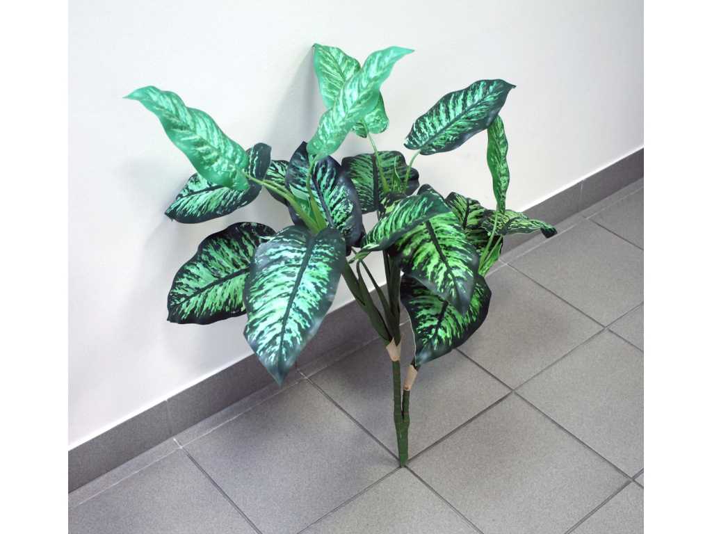 2 pcs Decorative plant height 110-120cm Decorative plant - artificial plant - office - catering - waiting room - gastro discount