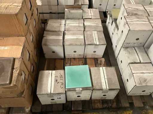 Piastrelle per pavimento in cemento colorato