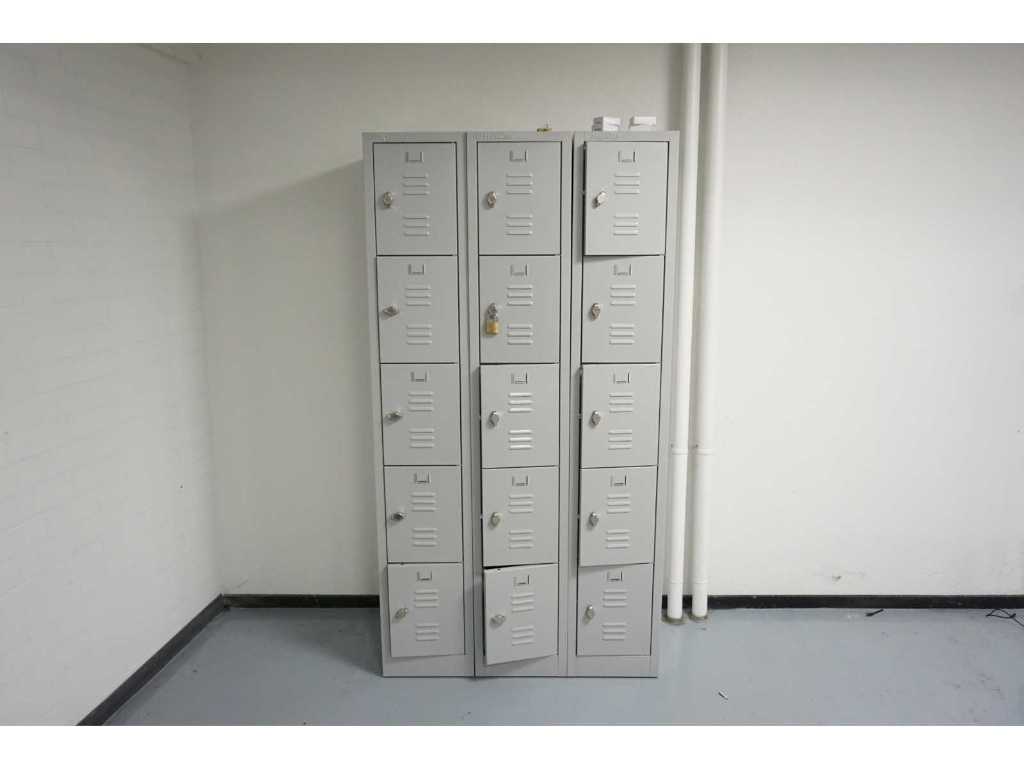 Manutan - Lockerkast (3x)