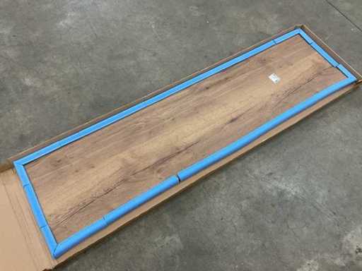 Piano del tavolo Sanijura 200cm con lavabo