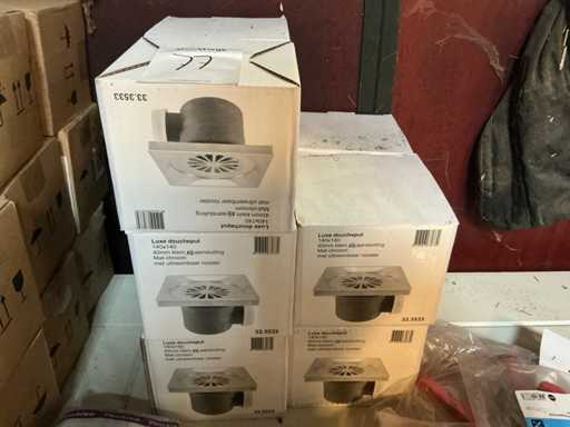 Drain de douche de luxe 140x140mm (10x)