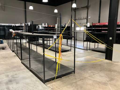 Metallwerkstattmöbel (10x)