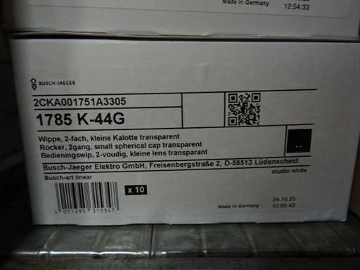 Busch-Jaeger - 1785 K-44G - 2CKA001751A3305 - Culbunar func?ional (28x)