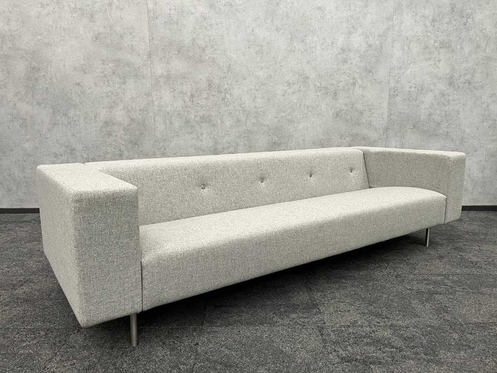 Moooi Bottoni - Design-Dreisitzer-Sofa - grau - Marcel Wanders