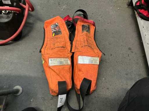 Kit respiratoire Sperian Fenzy Bio-S-Cape Escape (2x)