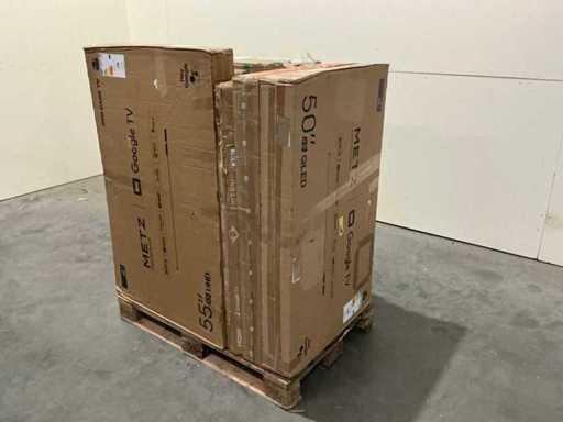 Pallet Televisies Retourgoederen - 9 items