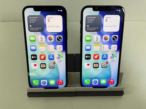 Apple iPhone 12 - 128GB - Nero (2x)