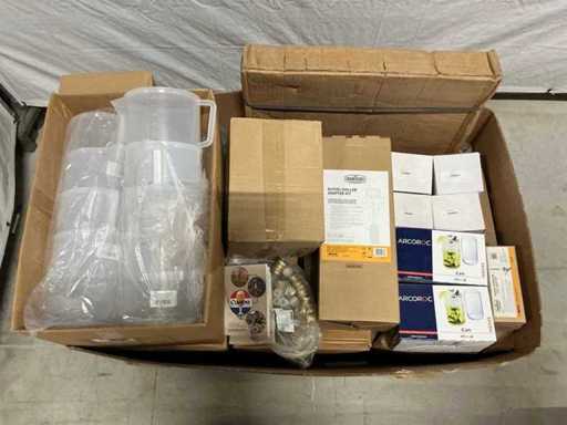 Ausili per la produzione della birra in pallet