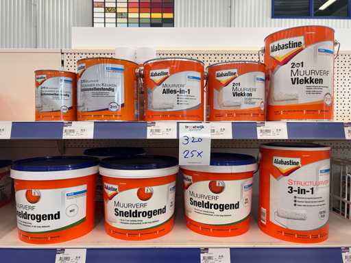 Verschiedene Farbtypen (25x)