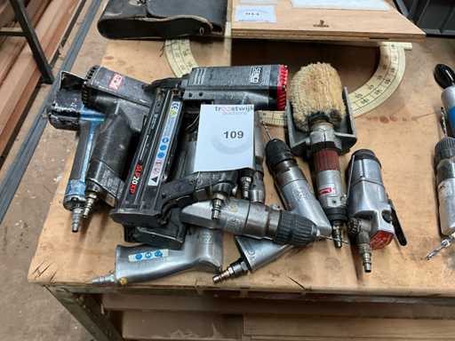 Varias herramientas neumáticas (8x)