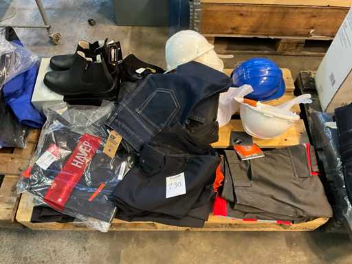 Lot de îmbrăcăminte de lucru și accesorii