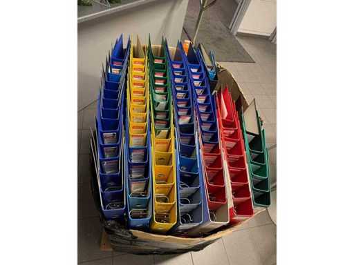 Esselte - Batch of covers /Classeurs 250 pieces