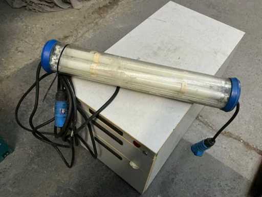 BOS Tubelight 2x36W Éclairage de site connectable (4x)